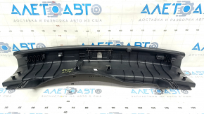 Trim pentru deschiderea portbagaj Audi A6 C7 12-18 negru, zgarieturi