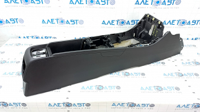 Consola centrala BMW X1 F48 16-19 neagra, zgarieturi