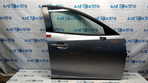 Дверь в сборе передняя правая Mazda 3 14-18 BM серебро 38P