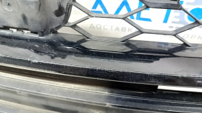 Решетка радиатора Honda Accord 18-20 черный глянец, надломаны крепления, песок