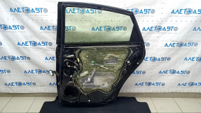 Дверь в сборе задняя правая Toyota Prius 30 10-15 черный 202, тычка