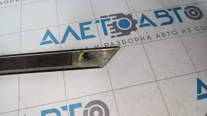 Molura portiera fata stanga superioara Nissan Rogue 14-20 cromata, zgarieturi, prindere lipsa, fixare rupta