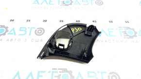 Decorat panou frontal pentru butonul de pornire/oprire Toyota Prius 30 10-15 gri