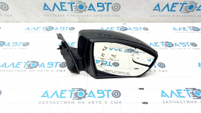 Зеркало боковое правое Ford Focus mk3 17-18 рест 5 пинов, графит, царапина