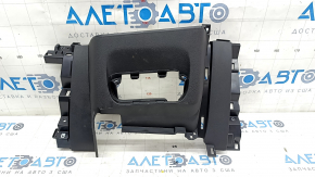 Decorat panou frontal central inferior Hyundai Elantra 21-23 negru, zgârieturi