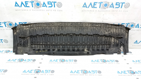 Protectie bara fata Audi A4 B8 13-16 s-line, fisurata, fragment lipsa