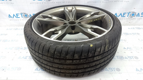 Set roti cu cauciucuri R20 245/34 8J ET:30 R20 275/30 9J ET:44 BMW 5 G30 17-23 stil 668M, cu senzori, bordura, Goodyear, 6mm