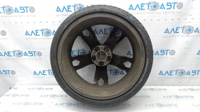 Set roti cu cauciucuri R20 245/34 8J ET:30 R20 275/30 9J ET:44 BMW 5 G30 17-23 stil 668M, cu senzori, bordura, Goodyear, 6mm