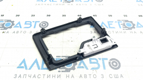 Накладка на шифтер КПП Hyundai Elantra 21-23 черный глянец, царапины