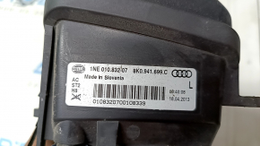 Противотуманная фара птф левая Audi A4 B8 13-16 рест седан, S line, песок