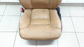Водительское сидение Volvo XC90 16-17 с airbag, электрическое, кожа бежевая, под химчистку