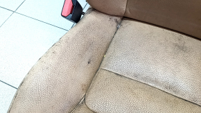 Водительское сидение Volvo XC90 16-17 с airbag, электрическое, кожа бежевая, под химчистку