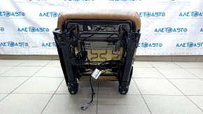 Заднее сидение правое Volvo XC90 16-26 подогрев, кожа бежевая под 3 ряда, под химчистку