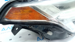 Фара передняя правая в сборе Volvo XC90 16-17 LED, под полировку, паутинка