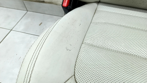 Scaun șofer Mazda CX-5 17- fără AIRBAG, piele grand touring, perforat, gri, electric, cu memorie, încălzit, curățabil chimic, uzat, fără tracțiune