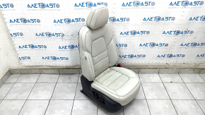 Пассажирское сидение Mazda CX-5 17- без AIRBAG, кожа grand touring, перфорация, серое, электро, подогрев, под химчистку, отсутствует привод салазок