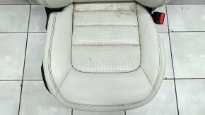 Пассажирское сидение Mazda CX-5 17-18 без AIRBAG, кожа grand touring, перфорация, серое, электро, подогрев, под химчистку, отсутствует привод салазок