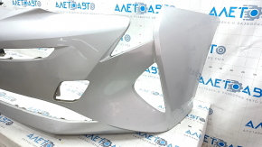 Бампер передний голый Toyota Prius 50 16-18 серебро, CAPA, царапины