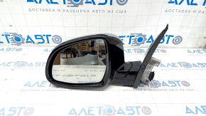 Зеркало боковое левое в сборе BMW X3 G01 18-22 5 пинов, поворотник, автозатемнение, скол на поворотнике, серебро