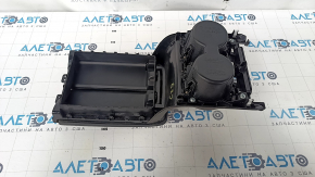 Cotiera Mazda CX-9 16 - piele, neagra, cu suport de pahare, lovituri