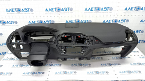 Planșa de bord față cu AIRBAG BMW X3 G01 18-21 negru, sub proiecție