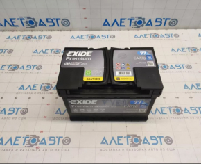 Baterie auto 12V JEEP COMPASS 17- 77Ah 780A Euro +- Inversa noua neoriginala EXIDE