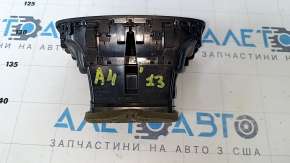 Conducta de aer consola centrala Audi A4 B8 13-16 rest negru, zgarieturi