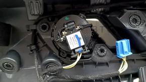 Cartela ornamente portiere fata stanga VW Tiguan 18- negru, cu beeper, zgarieturi, pentru curatare