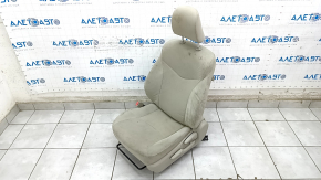 Водительское сидение Toyota Prius 30 10-15 без airbag, механич, велюр беж, под химчистку, ржавое снизу