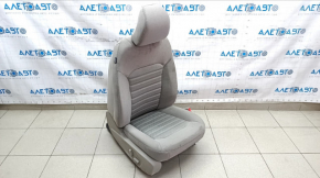 Пассажирское сидение Ford Fusion mk5 17-20 без airbag, электро, тряпка серое, под химчистку