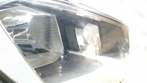 Фара передняя правая голая VW Tiguan 18-21 галоген, ДХО LED, песок