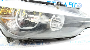 Far fata dreapta gol BMW 3 F30 12-15 halogen, nisip, panze de paianjen, zgarieturi