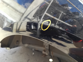 Sfert aripa spate dreapta Hyundai Sonata 15-19 negru pe caroserie, poke, dent