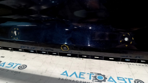 Бампер передний голый Ford Edge 19-24 под парктроники, без буксир крюка, черный, не заводские отверстия, затерт