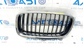 Решетка радиатора grill левая BMW 3 F30 4d 12-18