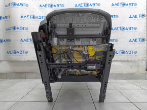 Пассажирское сидение BMW 3 F30 12-18 с airbag, электро, кожа черная, под чистку