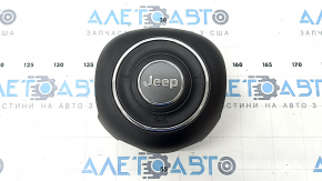 Подушка безопасности airbag в руль водительская Jeep Compass 17- черная, царапина на хроме