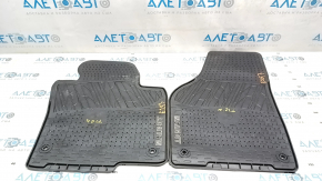 Set covorase interioare VW Tiguan 09-17 cauciuc negru