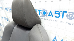 Водительское сидение Toyota Venza 21-24 без airbag, электро, ткань серая, LE, под химчистку