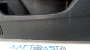Garnitură uși față dreapta Honda Civic X FC 16-21 4d pânză neagră cu inserție bej, pentru curățare, zgârieturi, zgârieturi, zgârieturi