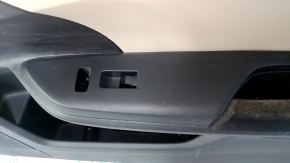 Garnitură uși față dreapta Honda Civic X FC 16-21 4d pânză neagră cu inserție bej, pentru curățare, zgârieturi, zgârieturi, zgârieturi