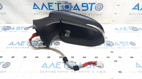 Зеркало боковое левое в сборе Toyota Venza 21-24 12 пинов, поворотник, подогрев, BSM, подсветка, графит