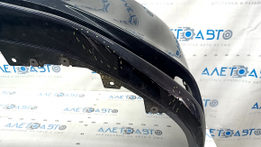 Бампер передний голый Mazda 3 19-26 4d, черный, царапины