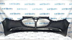 Бампер передний голый Mazda 3 19-26 4d, черный, царапины