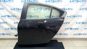 Дверь в сборе задняя левая Mazda 3 19- 4d, черный 41W, тычка