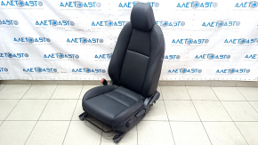 Водительское сидение Mazda 3 19-22 с airbag, механическое, кожа черная, Mexico built, без накладки