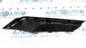 Накладка переднего бампера левая Mazda 3 19-26 4d структура черная, Mexico built, царапины