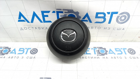 Подушка безопасности airbag в руль водительская Mazda 3 19- черная, тип 1