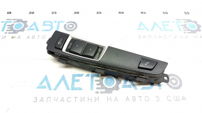 Блок кнопок центральной консоли BMW 5 F10 14-16 вздулась краска, сколы Б/У оригинал