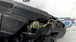 Торпедо передняя панель без AIRBAG VW Passat 20-22 черная, сломаны крепления, надломана